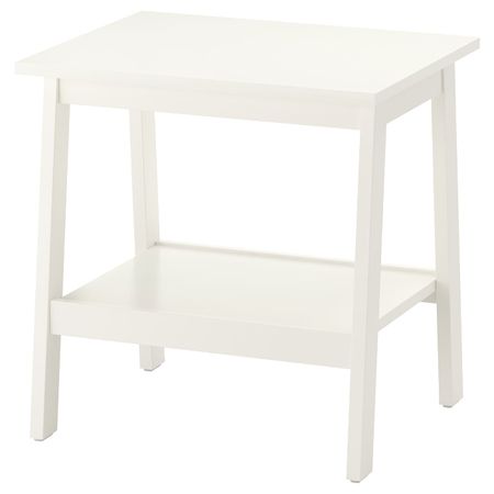 Придиванный столик, белый 55x45 см IKEA LUNNARP ЛУНАРП 303.990.22