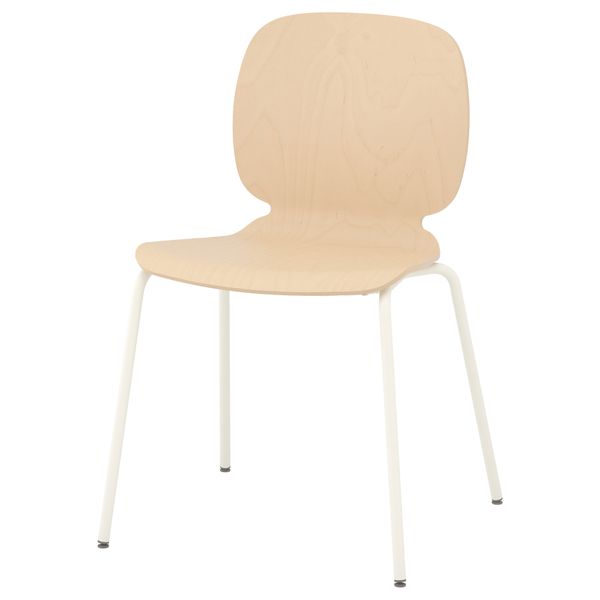 Стул СВЕН-БЕРТИЛЬ, береза, Брур-Инге белый - фото 1