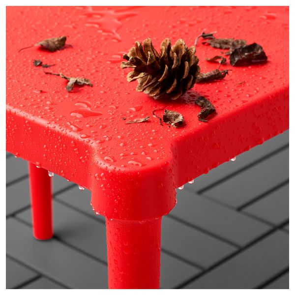 Детский стол и 2 стула УТТЕР, д/дома/улицы красный красный - фото 3