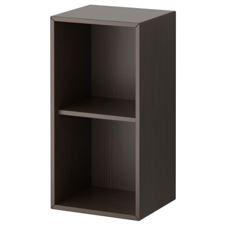 Навесной шкафчик ВЭЛЬЕ, коричневый (68x35 см)