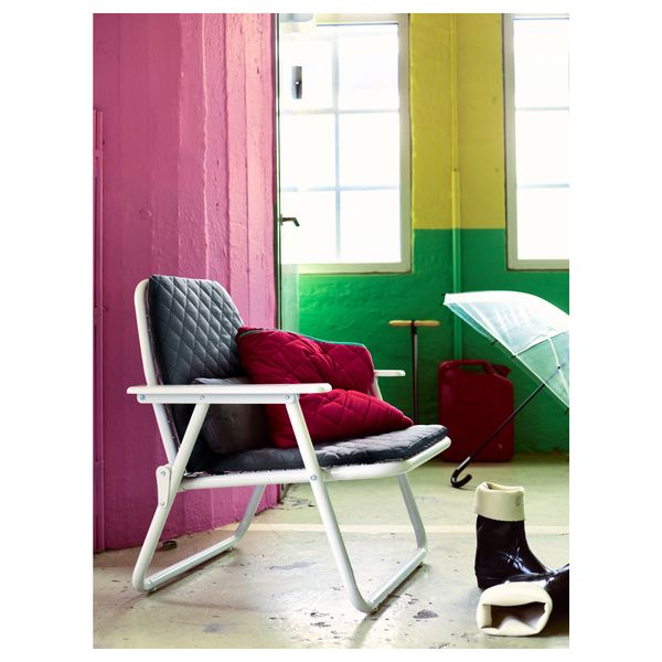 Кресло ИКЕА ПС 2017, складной складной - схема-чертеж с размерами