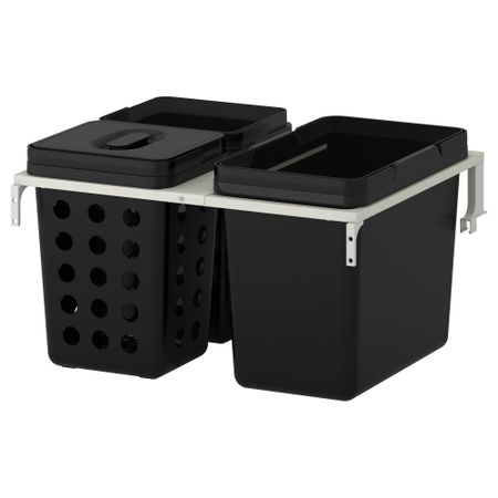 Мусорные контейнеры для шкафа ВАРЬЕРА / УТРУСТА (60 см 49 л)