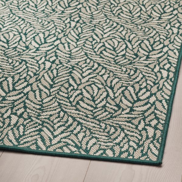 Ковер безворсовый, для/дома/улицы, зелено-бежевый 200x250 см IKEA SKELUND СКЕЛУНД 804.458.99 - фото 2