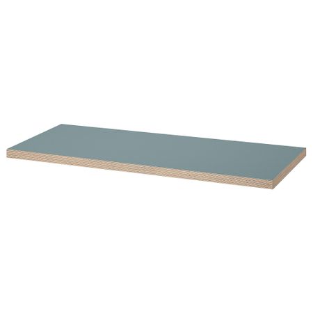 Столешница, серо-бирюзовый, 120x60 см IKEA LAGKAPTEN ЛАГКАПТЕН 405.694.05