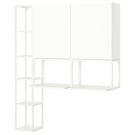 ENHET Комбинация д/хранения - белый 150x45x180 см