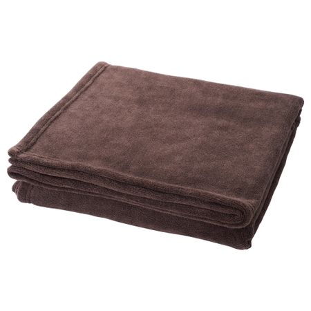 Плед, 130x170 см, коричневый IKEA ELSABRITT 703.167.65