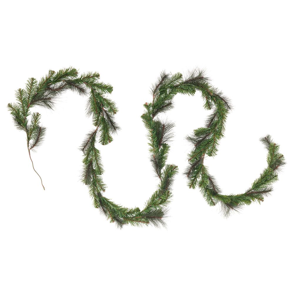 Искусственная гирлянда СМИККА, д/дома/улицы, зеленый (3 м) - фото 1