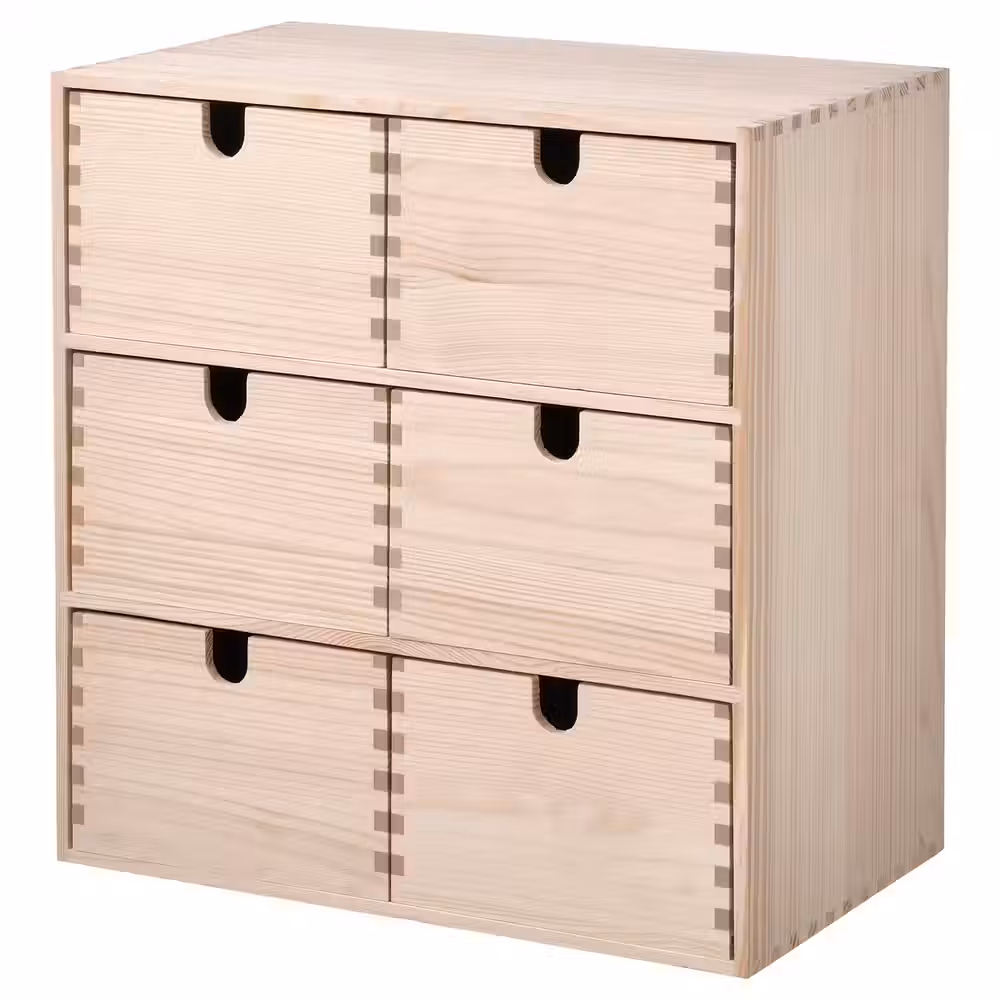 MOPPE Мини-комод - сосна 31x18x32 см - фото 1