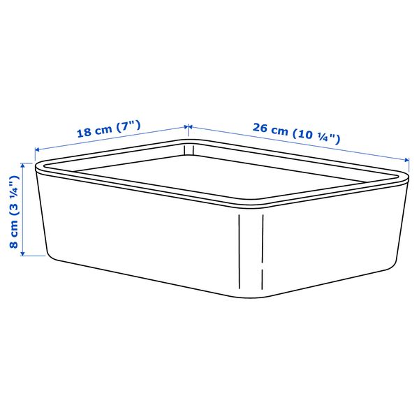 IKEA, дополнительный ракурс - схема-чертеж с размерами