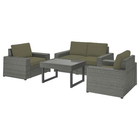 4-местный комплект садовой мебели IKEA SOLLERÖN СОЛЛЕРОН 794.136.82