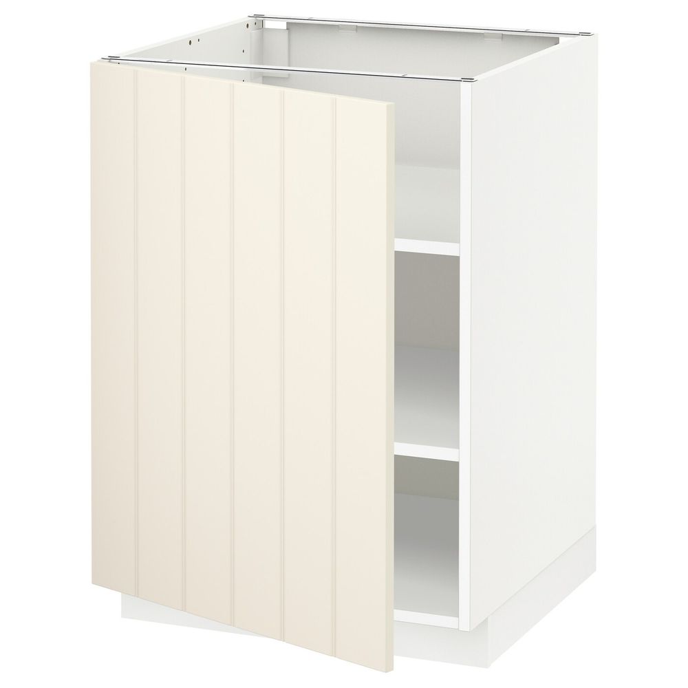 Напольный шкаф с полками IKEA METOD МЕТОД 892.265.00 - схема-чертеж с размерами