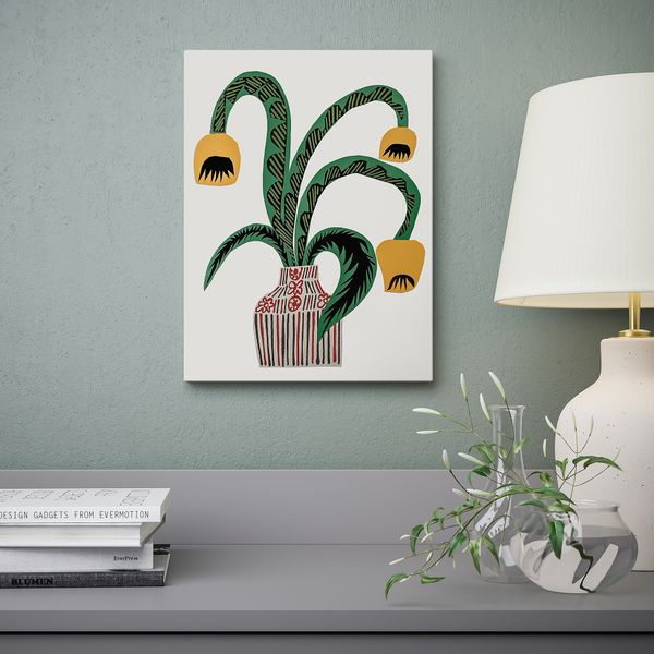 Картина, Натюрморт с тюльпанами, 30x40 см IKEA PJÄTTERYD ПЬЕТТЕРИД 905.835.45 - фото 2