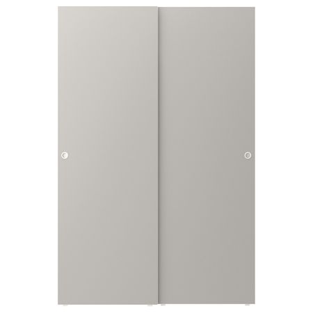 Пара раздвижных дверей, светло-серый 120x180 см IKEA СКАТВАЛЬ 403.860.24