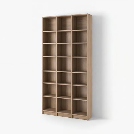 BILLY Стеллаж с дополнительными модулями - под дуб 120x28x237 см