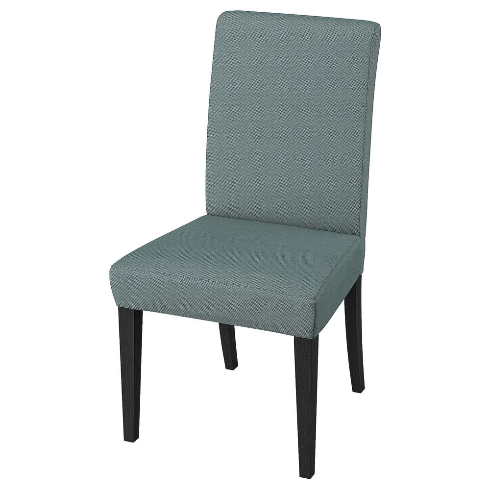 Стул, темно-коричневый, Финнста бирюзовый IKEA ХЕНРИКСДАЛЬ 992.272.69 - фото 1