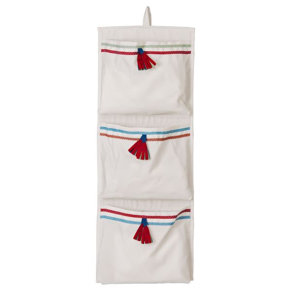 Подвесные карманы ПАЙССЛИНГАР, белый с оттенком (26x68 см) - фото 1