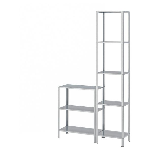 Стеллаж для дома, сада 100x27x74-183 см IKEA HYLLIS ХИЛЛИС 794.174.54 - фото 1