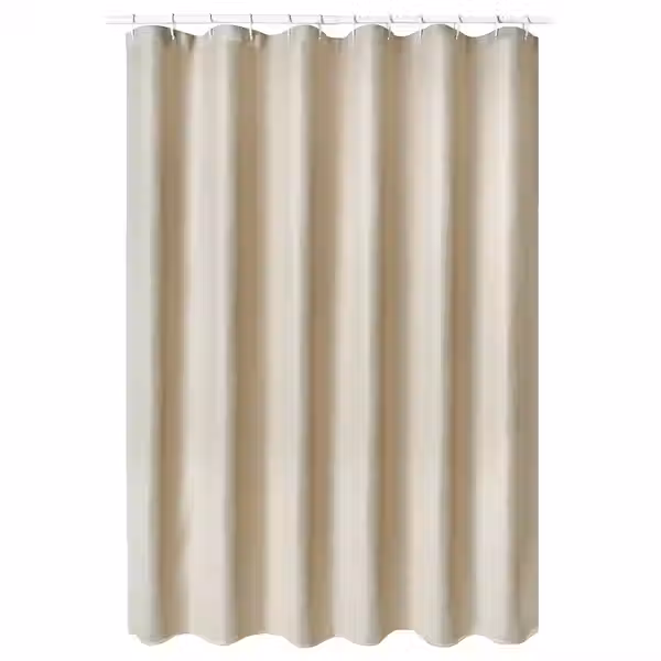 BORSTALOE БОРСТАЛОЭ Штора для ванной - бежевый 180x200 см - фото 1