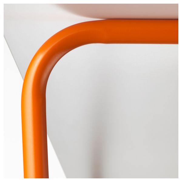 Подстолье БЭККАРИД, оранжевый - схема-чертеж с размерами