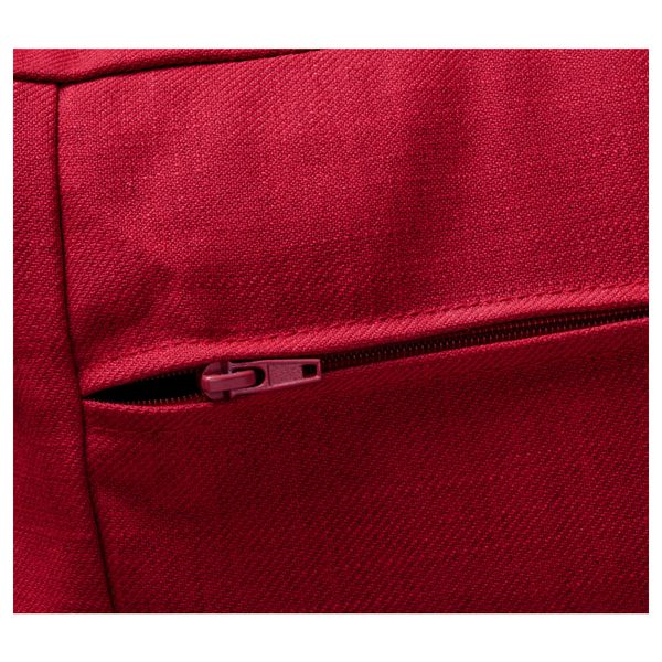 Диван-кровать 3-местный БАККАБРУ, Нордвалла красный - схема-чертеж с размерами