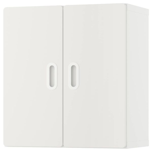 Навесной шкаф, белый/белый 60x30x64 см IKEA STUVA СТУВА / FRITIDS ФРИТИДС 592.767.37 - фото 1