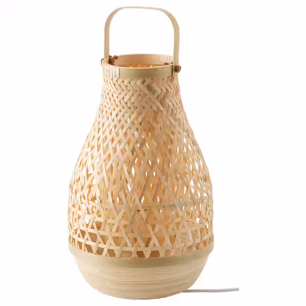 MISTERHULT Лампа настольная - бамбук/ручная работа 36 см - фото 1