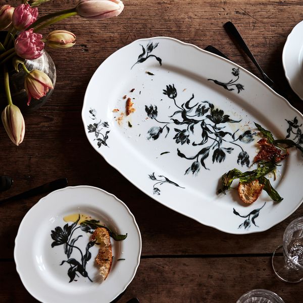 Тарелка десертная, белый/с рисунком 22 см IKEA UPPLAGA УППЛАГА 604.737.65 - фото 5