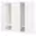 PAX / TONSTAD Гардероб, комбинация - белый/белый с оттенком 200x60x201 см