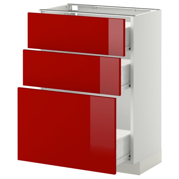 IKEA, вид спереди - схема-чертеж с размерами