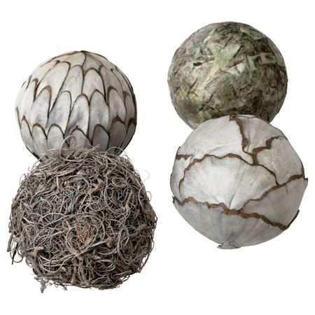 Украшение, шар СОМЛИГ, серый