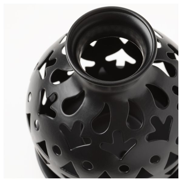 Фонарь для/свечи, греющей свечи СОММАР 2017, черный (12 см) - фото 2