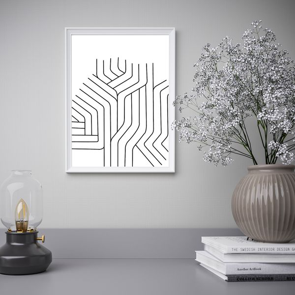 Постер, Линии, 30x40 см IKEA DRÖMBILD ДРЁМБИЛЬД 304.418.70 - фото 3
