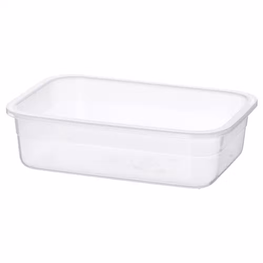 IKEA 365+ Контейнер для продуктов - прямоугольн формы/пластик 1.0 л - фото 1