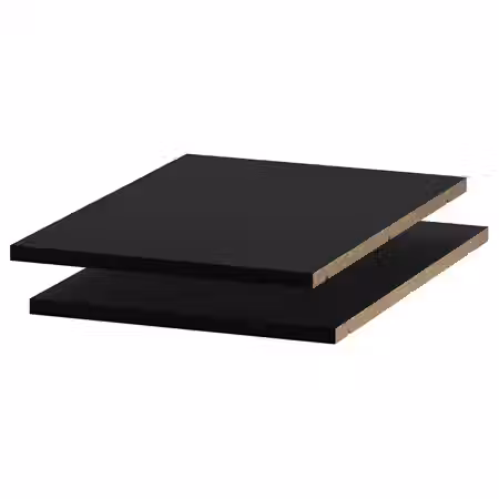 UTRUSTA Полка - черно-серый 40x60 см