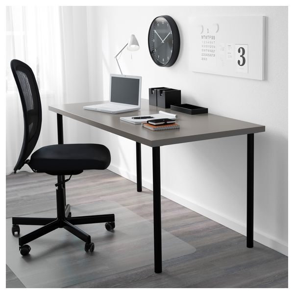 Столешница ЛИННМОН, серый (150x75 см) - фото 3