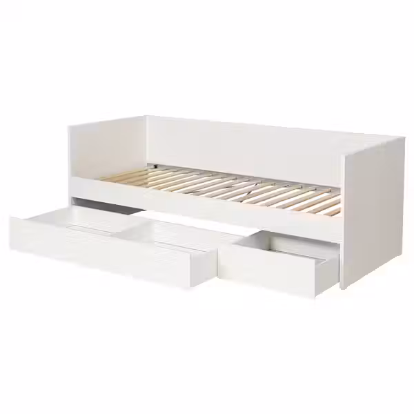 VIHALS Кроватный ящик, 2 шт. - белый 200 см - фото 2