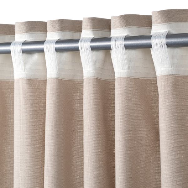 Гардины, 2 шт., естественный 145x300 см IKEA SYLVIANN СИЛЬВИАН 804.761.45 - фото 6