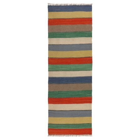 Ковер безворсовый, ручная работа 55x200 см IKEA PERSISK KELIM GASHGAI ПЕРСИСК КИЛИМ 403.710.13