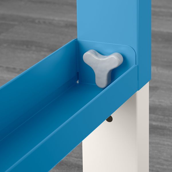 Письменный стол с полками, белый, синий 96x58 см IKEA PÅHL ПОЛЬ 192.512.77 - фото 5