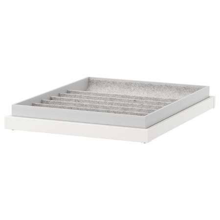 Выдвижная полка+вставка, белый 50x58 см IKEA KOMPLEMENT КОМПЛИМЕНТ 792.495.16