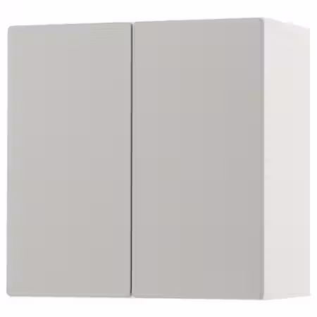 SMÅSTAD Навесной шкаф - белый серый/с 1 полкой 60x32x60 см