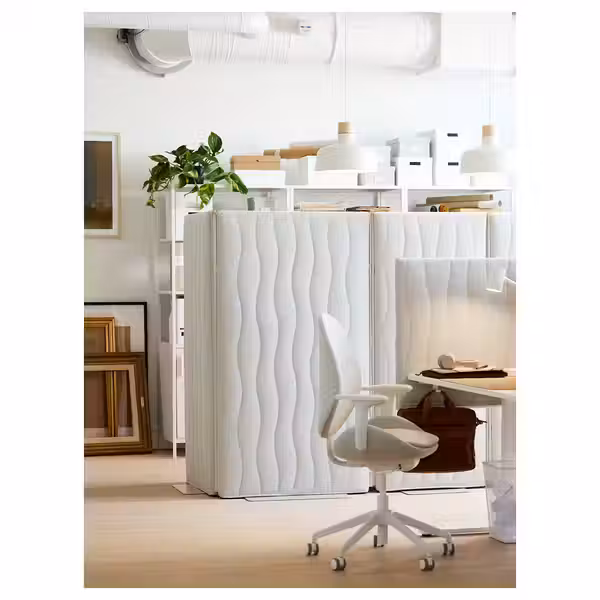 MITTZON МИТТЗОН Шумопоглощающий экран, напольный - Gunnared бежевый 90x157 см - фото 14