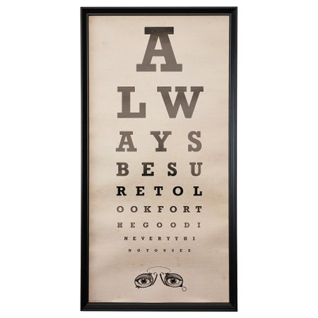 Рама с постером, 35x70 см, Always be sure IKEA KNOPPÄNG КНОППЭНГ 505.607.01