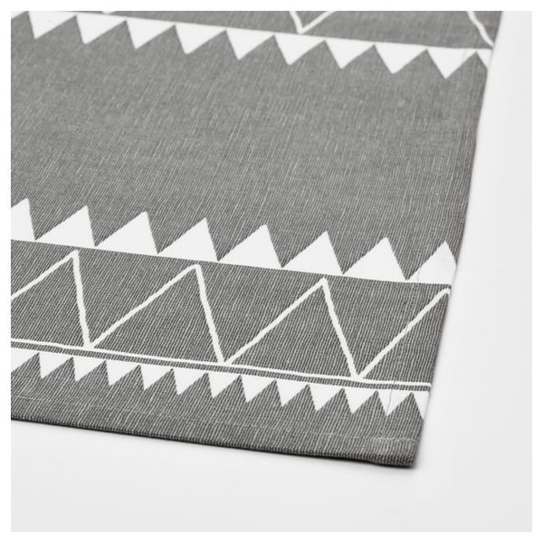 Полотенце кухонное ВИНТЕР 2017, серый, белый (50x70 см) - схема-чертеж с размерами