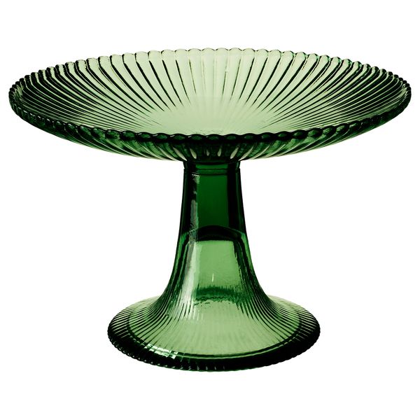 Миска сервировочная, 25 см, зеленый IKEA VINTERFINT 805.598.43 - фото 2