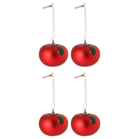 Украшение, шар, 6 см, яблоки красный IKEA VINTERFINT 205.604.82