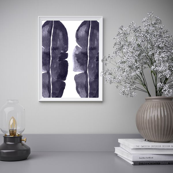 Постер, Перья, 30x40 см IKEA DRÖMBILD ДРЁМБИЛЬД 604.418.64 - схема-чертеж с размерами