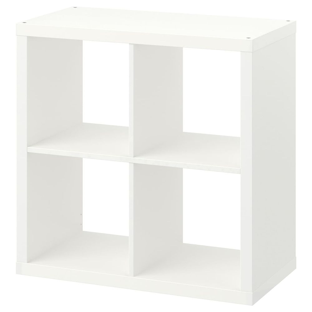 Стеллаж, белый 77x77 см IKEA KALLAX КАЛЛАКС 203.795.81 - фото 1
