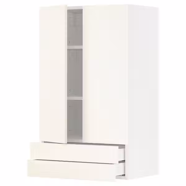 METOD / MAXIMERA Навесной шкаф/2дверцы/2ящика - фото 1