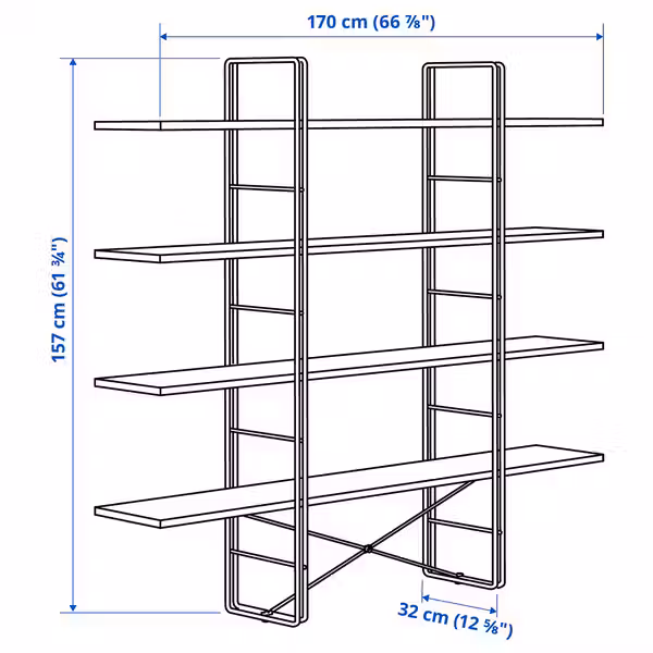 BYAKORRE БЮАКОРРЕ Открытый стеллаж - фото 8